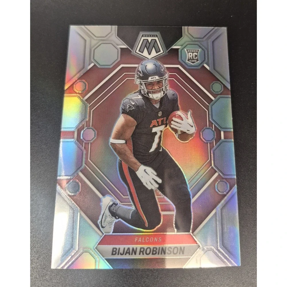 023 Panini Mosaic Rookies Bijan Robinson #284 Silver Prizm (RC) Atlanta Falcons‎